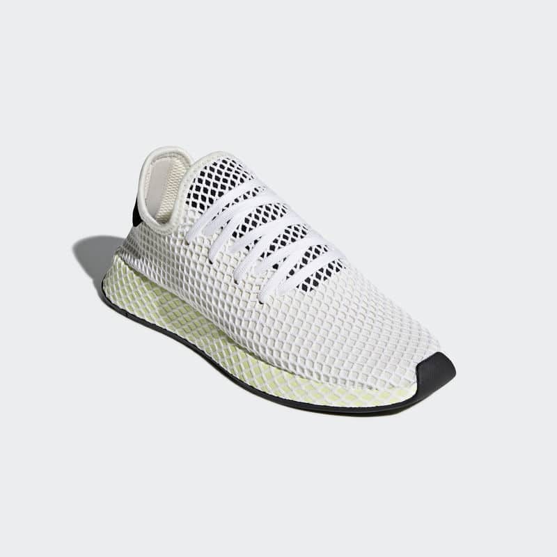 Adidas deerupt best sale runner chalk white